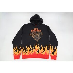 Overtime Pokemon City Reapers Charizard Hoodie Youth‎ XL Flame Fire Pullover